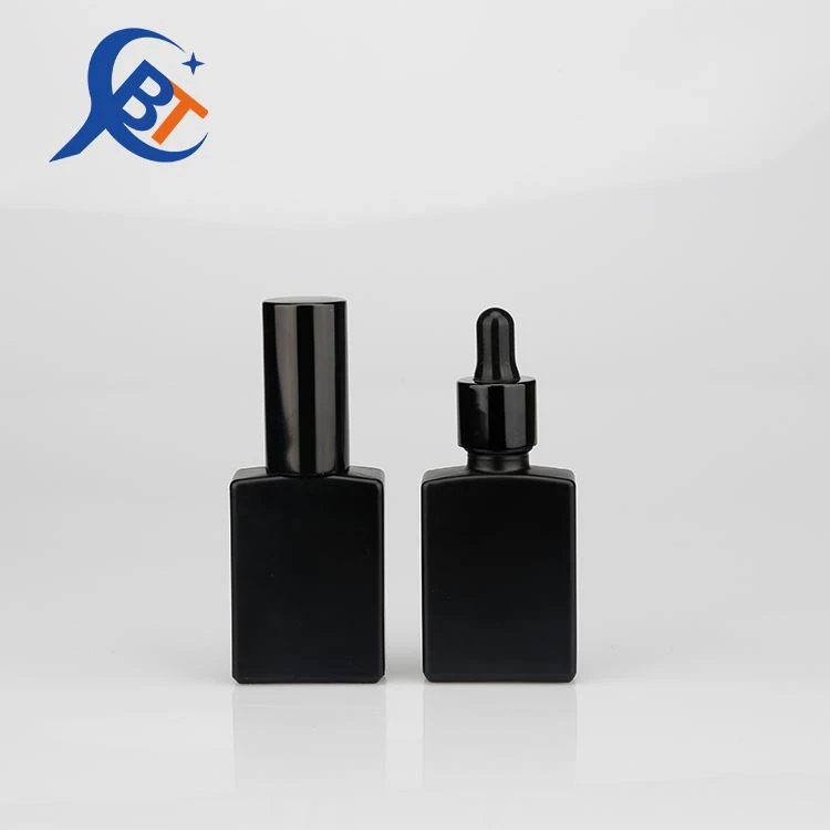 Wholesale 30 ml Black Glass Perfume Bottle