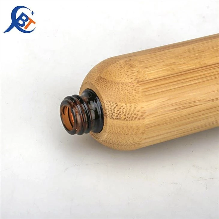 Bamboo Bottles With Dropper