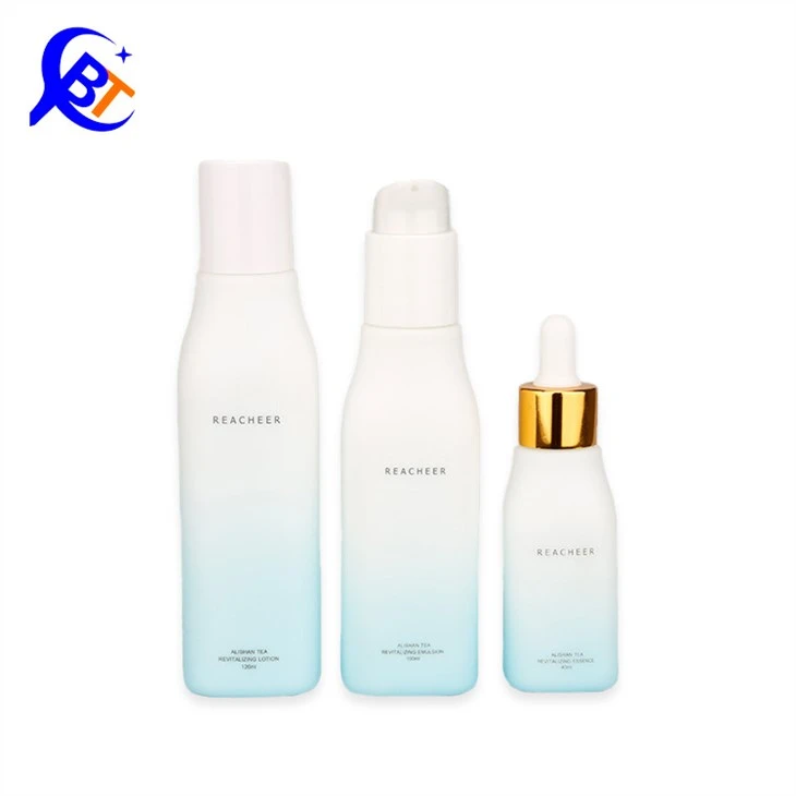 Cosmetic Containers White Porcelain Lotion Bottle