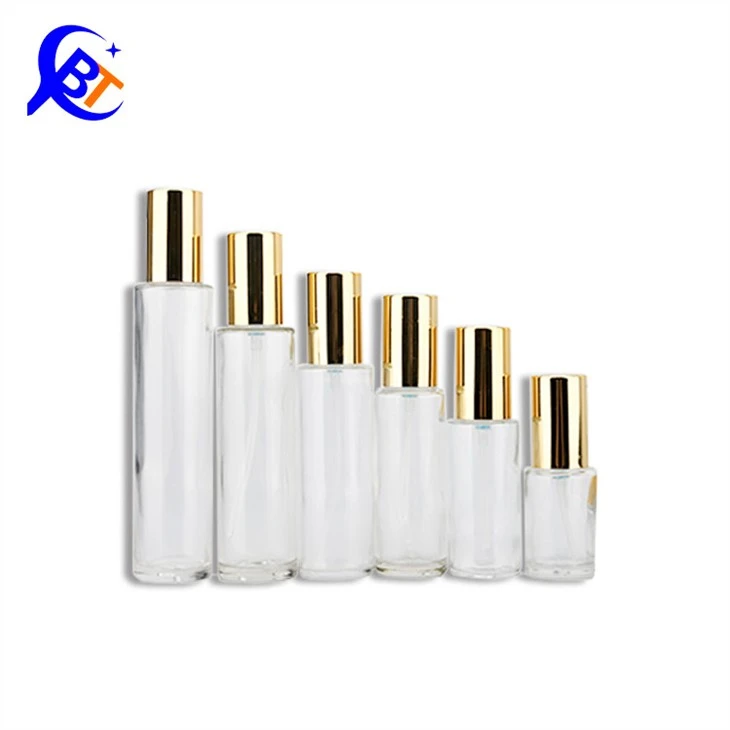 Glass Essence Lotion Pump Bottle