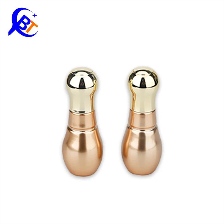 Gold Glass Dropper Bottles For Beauty