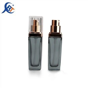 Liquid Foundation Square Glass Bottles