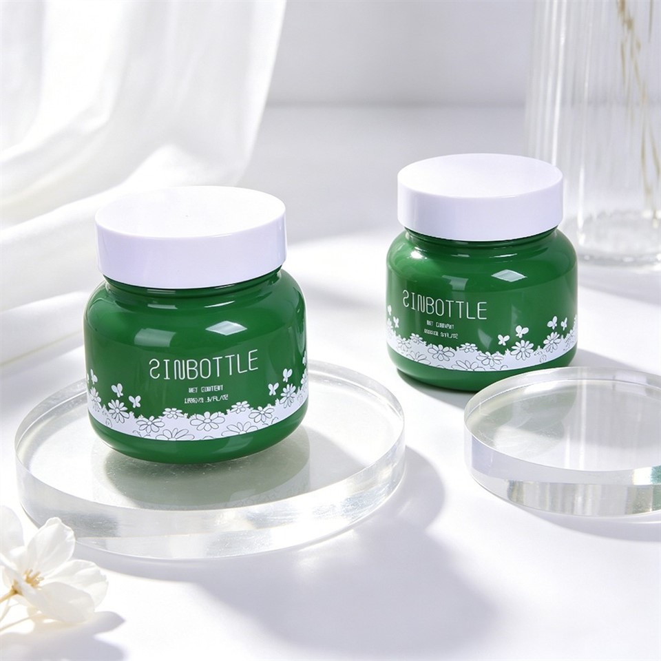 100g Thickened Glass Cream Jar With Lid, Empty Cosmetic Container For Face Cream & Body Butter factory