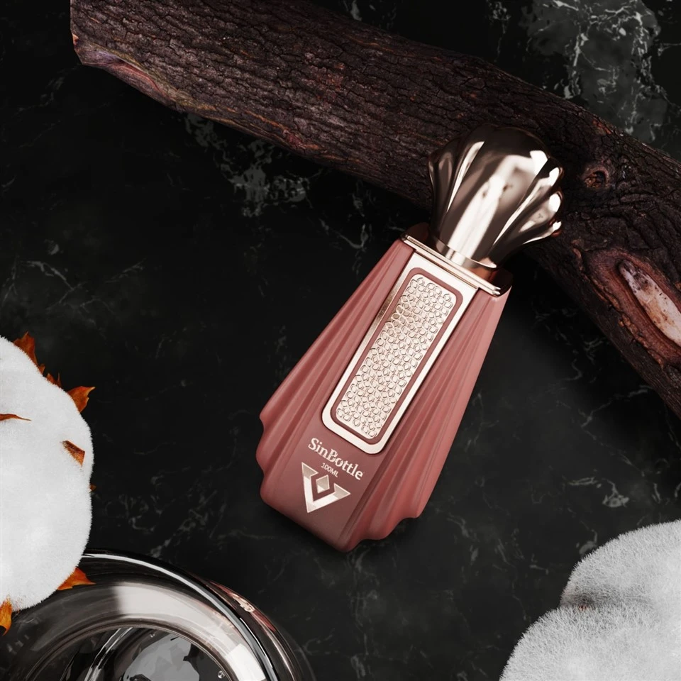 100ml Luxury Curved Glass Perfume Bottle Shell Cap Arabic Fragrance Packaging Custom Logo Private Label factory
