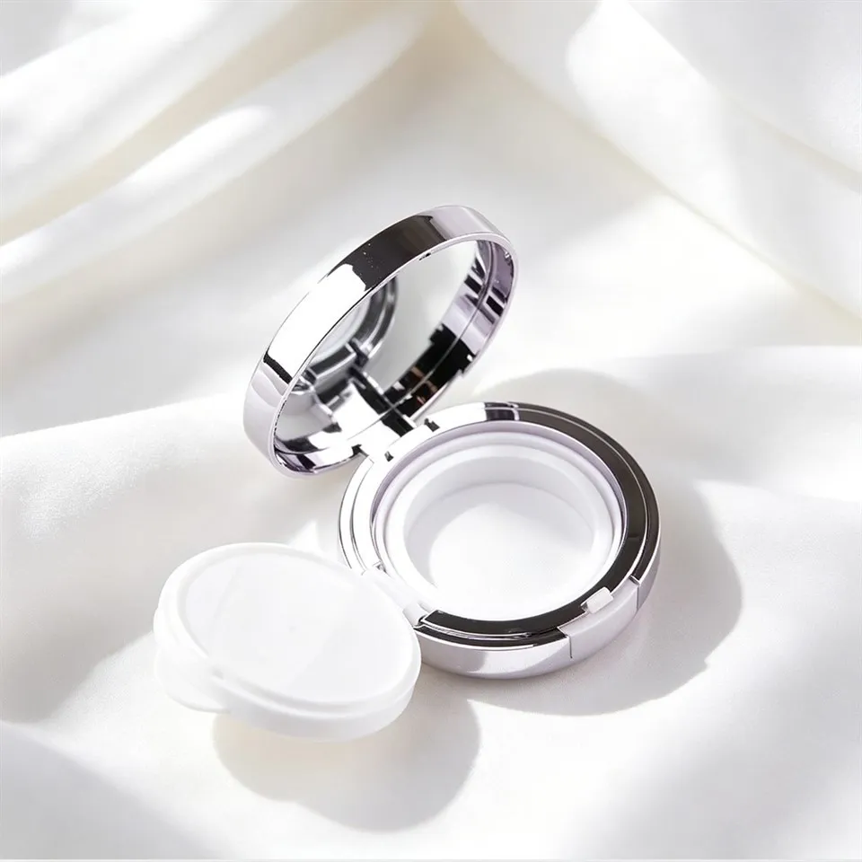 15g Empty Air Cushion Compact With Mirror, Refillable Plastic Case For BB CC Cream & Foundation best