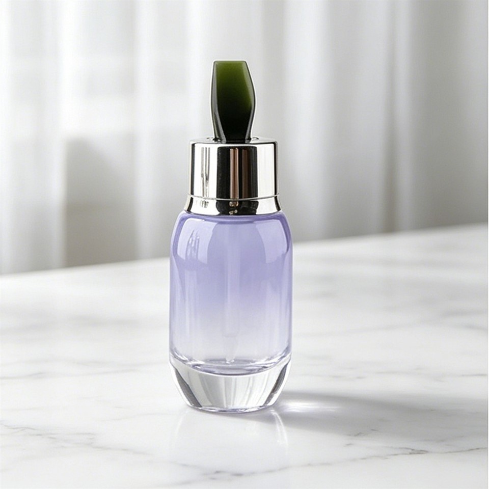 15ml Gradient Glass Dropper Bottle, Empty Essential Oil & Skincare Essence Container high quality
