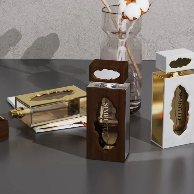 Artisan-Crafted 100ml Glass Perfume Bottle | Unique Design For Fragrance Brands suppliers