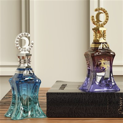 High-end Perfume Glass Bottle Design and Customization Concept
