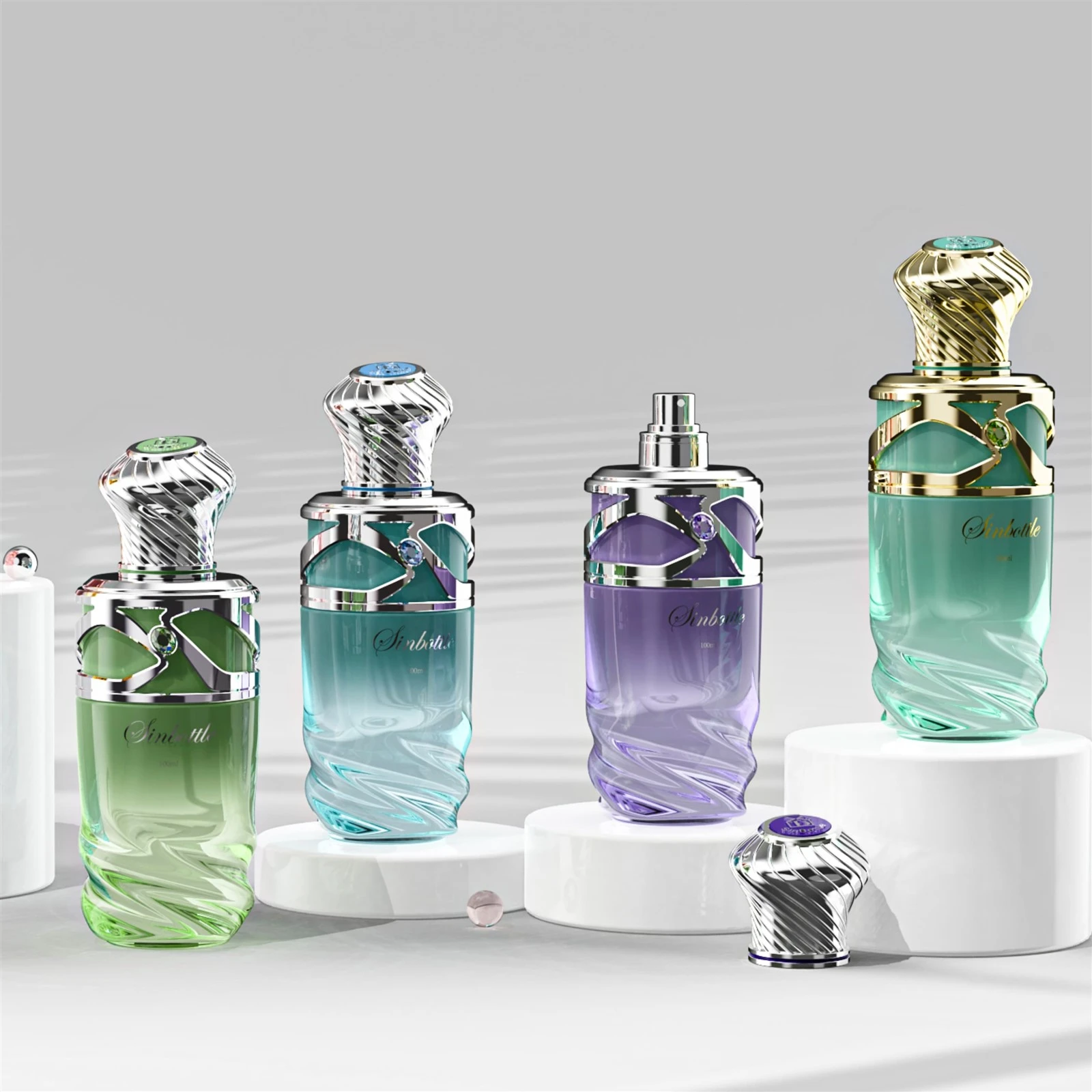 Glass Perfume Bottle 08 Glass Perfume Bottle 08
