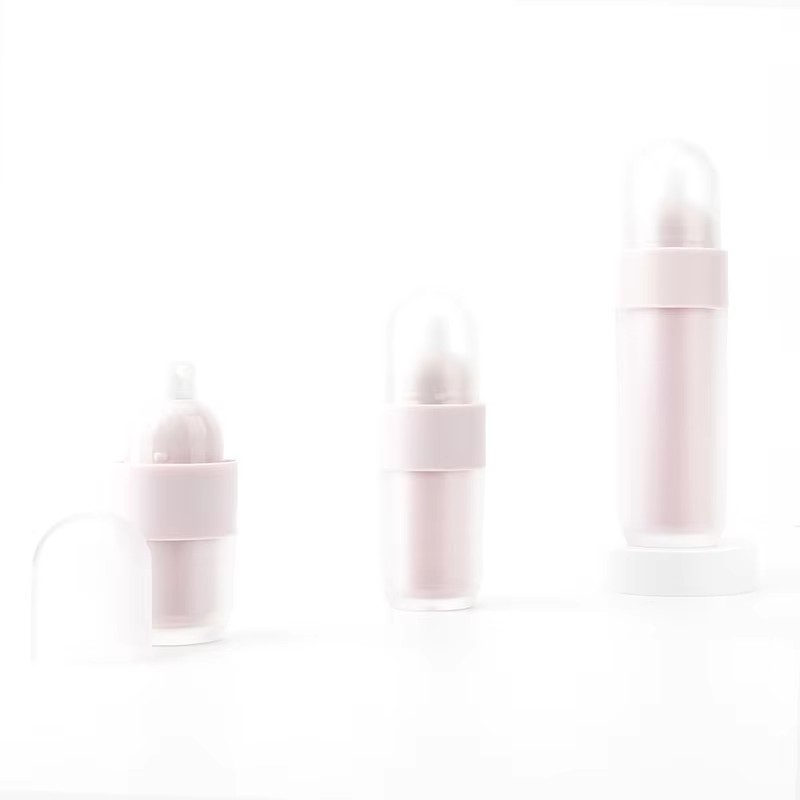 Luxury 50g Cosmetic Frosted Lotion Pump Bottles 30ml Refillable Airless Pump Bottle Body Cream Packaging Containers Popular factory