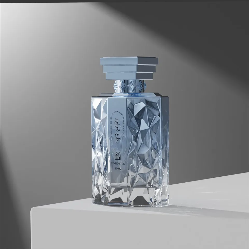 Modern Minimalist 100ml Perfume Bottle | Premium Glass & Refined Design
