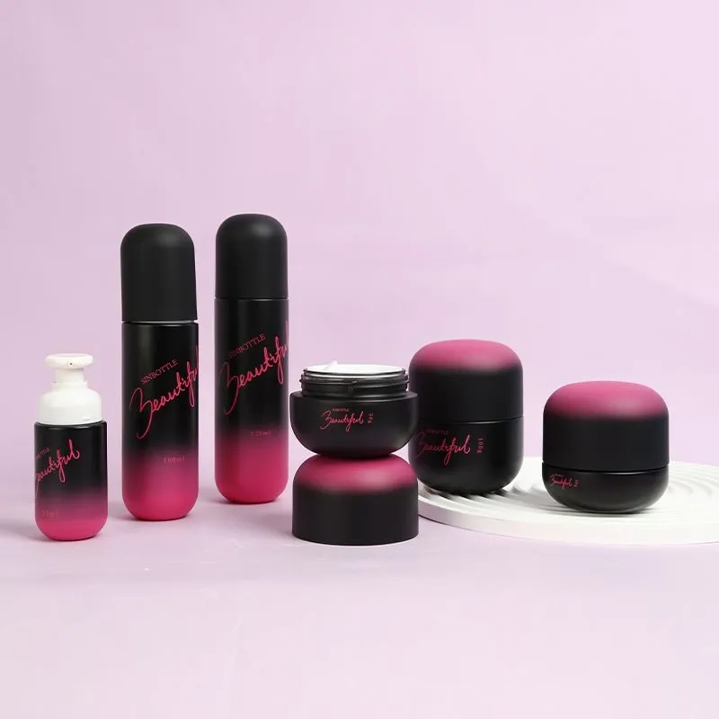 Premium Glass Cosmetic Containers 30ml 100ml 120ml Lotion Pump Bottles, 30g 50g & 100g Glass Jars For Creams & Serums
