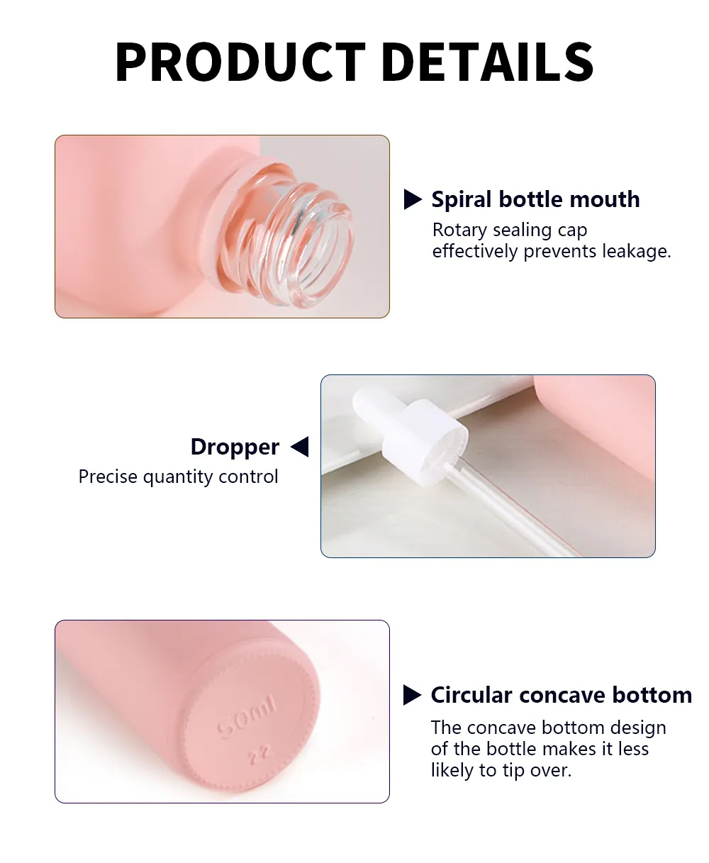 Cosmetic Glass Dropper Bottle 04 Cosmetic Glass Dropper Bottle 04