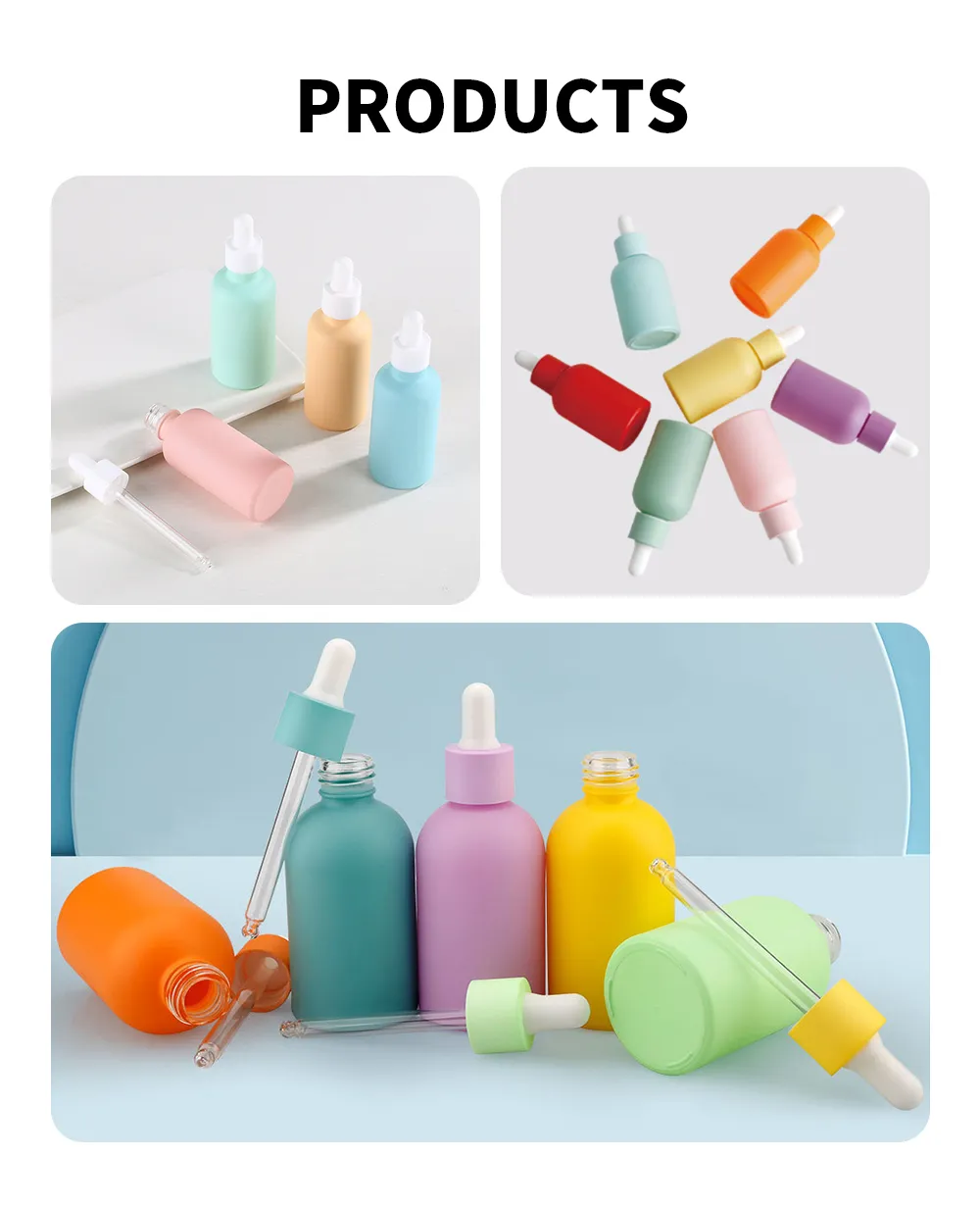 Cosmetic Glass Dropper Bottle 05 Cosmetic Glass Dropper Bottle 05