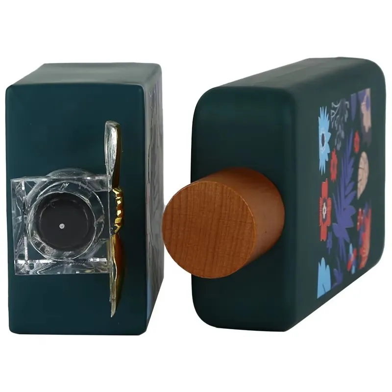 3D Printed Square Glass Perfume Bottle 12 3D Printed Square Glass Perfume Bottle 12