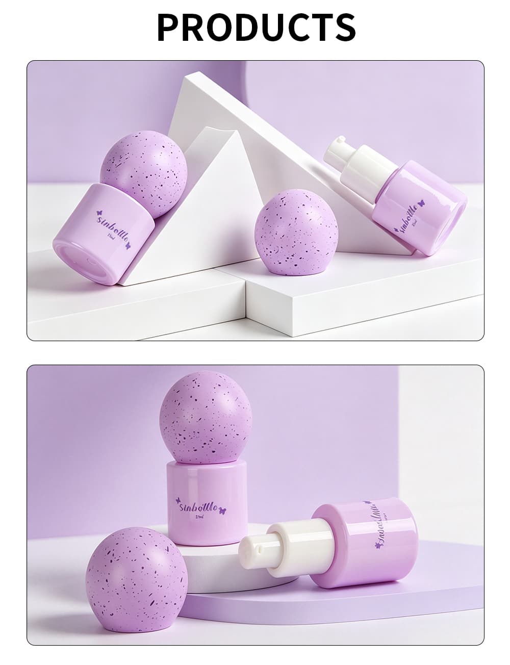 Glass Lotion Pump Bottle 5