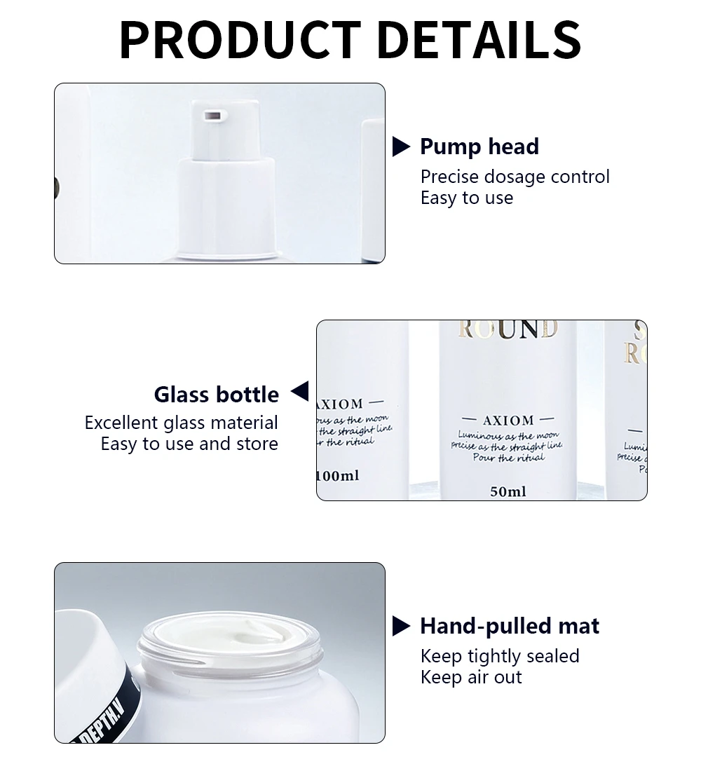 Cosmetic Glass Bottle 03 Cosmetic Glass Bottle 03