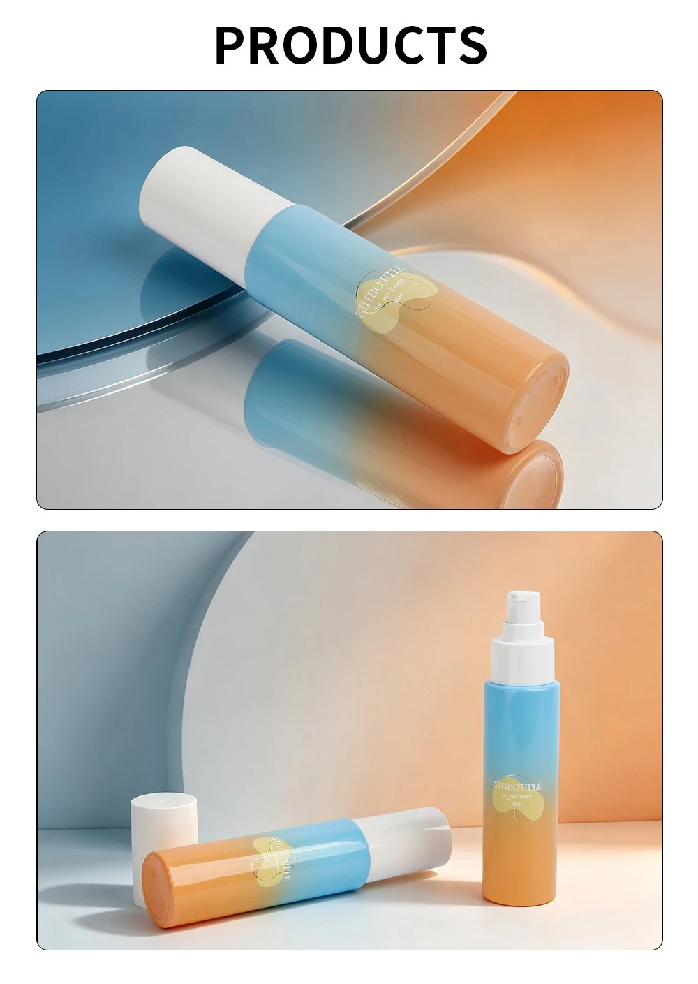 Cosmetic Glass Bottle 04 Cosmetic Glass Bottle 04