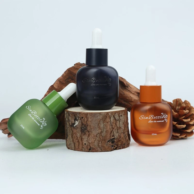 Starglass Original Custom Essential Oil Bottle Frosted High-Quality Texture Skin Care Essence Bottle Cosmetic Glass Packaging suppliers